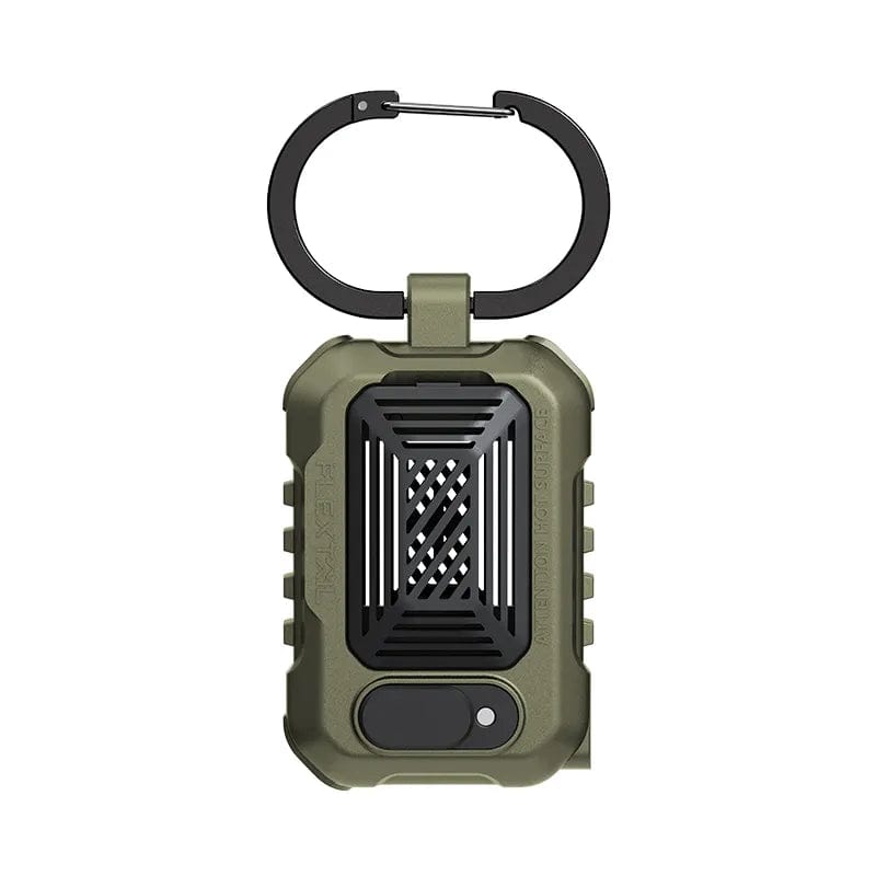 Green FLEXTAILGEAR Mosquito Repellent for Outdoors,Camping,IPX4 Waterproof Rating,No Batteries,Not Include Mosquito Repellent Pads