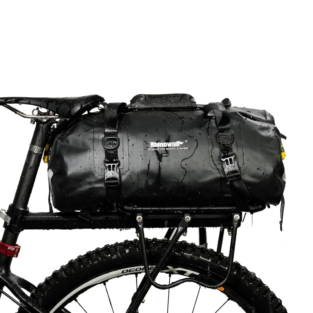 RK19660-Black 20L RHINOWALK 20L Waterproof Pannier Bag