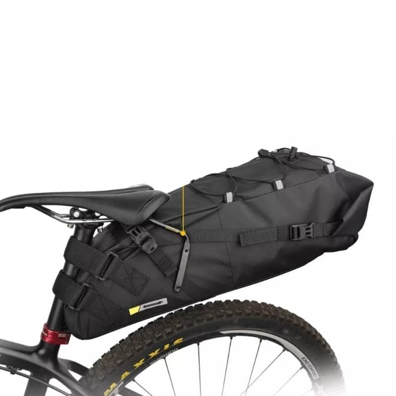 Saddle Bags RHINOWALK Saddle Bag (10L-13L Waterproof) with Stabilizer Bracket Mount